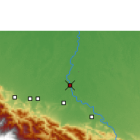 Nearby Forecast Locations - Puerto Villarroel - Mapa
