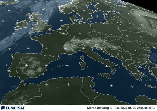 Imagen de satélite Suiza!