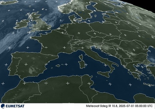 Imagen de satélite Suecia!