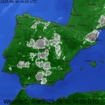 Imagenes de satelite de España
