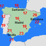 Pronóstico jue, 06-11 España